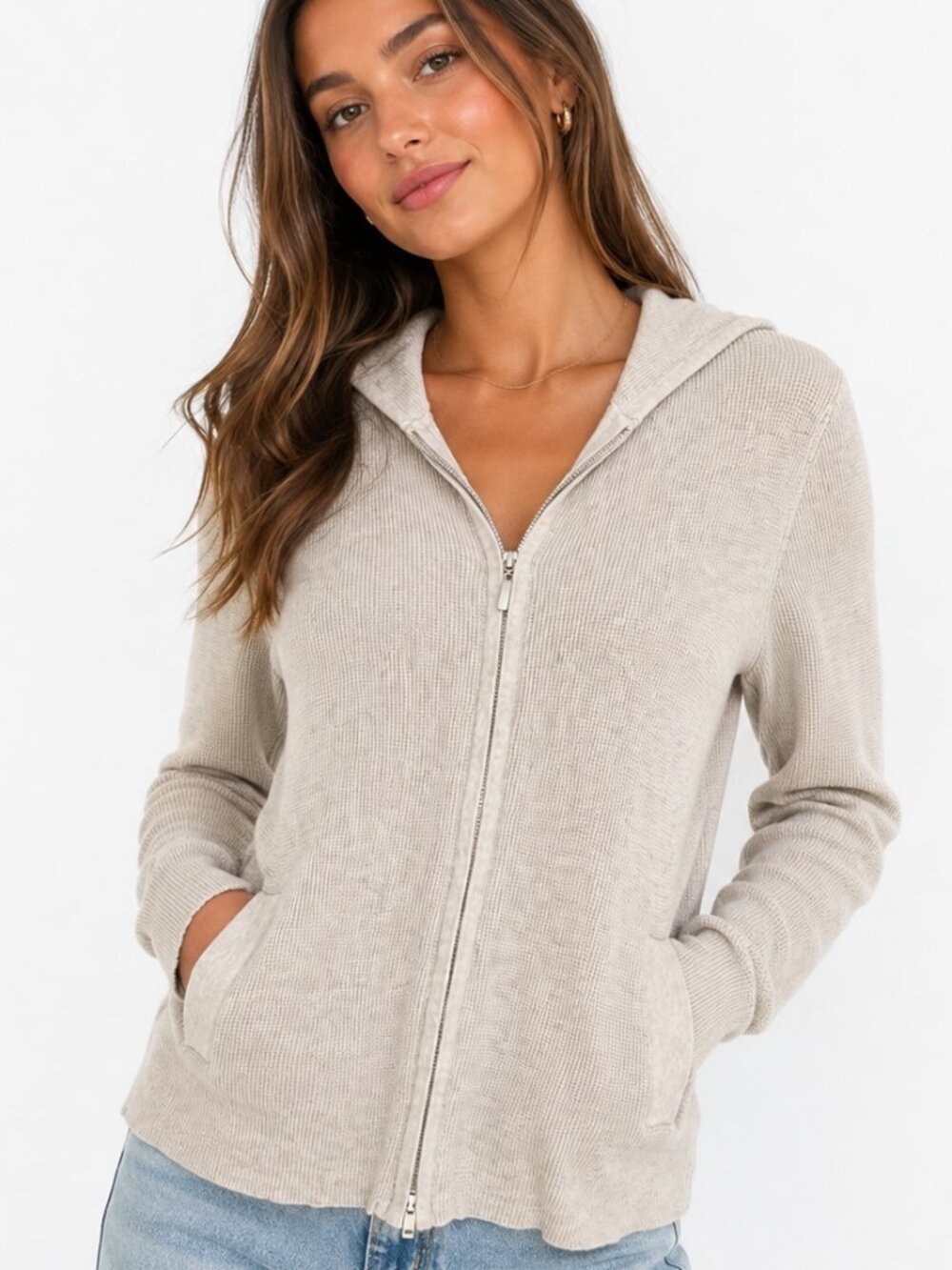 Evolution by Cyrus Zip Up Sweater